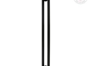 CDHE90 Offset Elliptical Tube Pull Handle 1000mm OA - 980mm CTC Matt Black